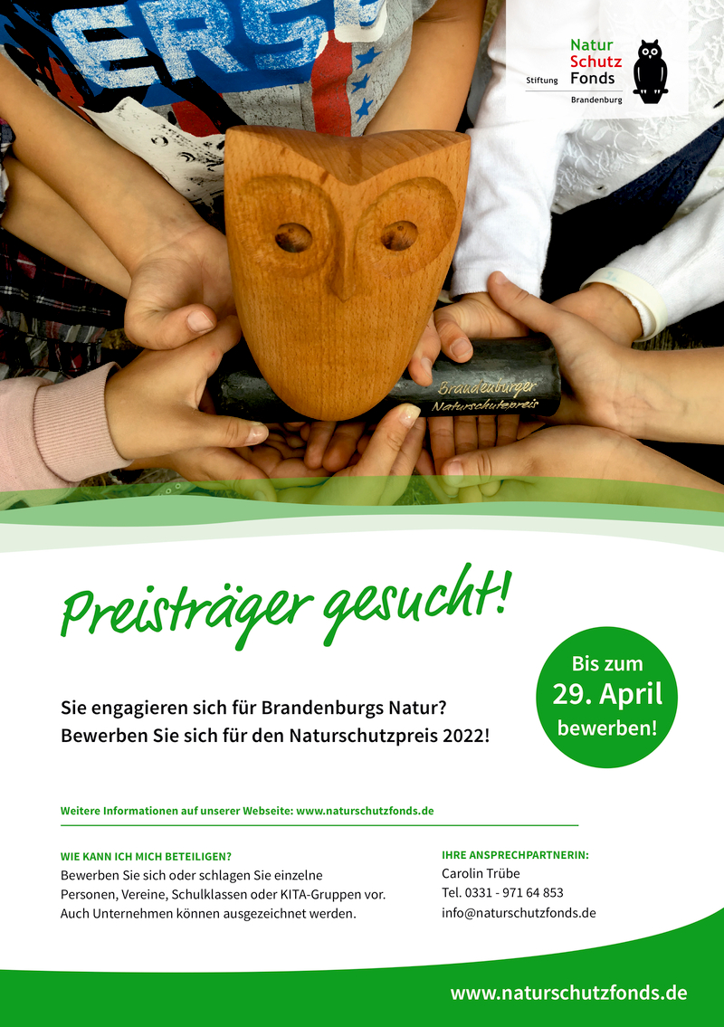 Brandenburger Naturschutzpreis 2022, Kleinmachnow